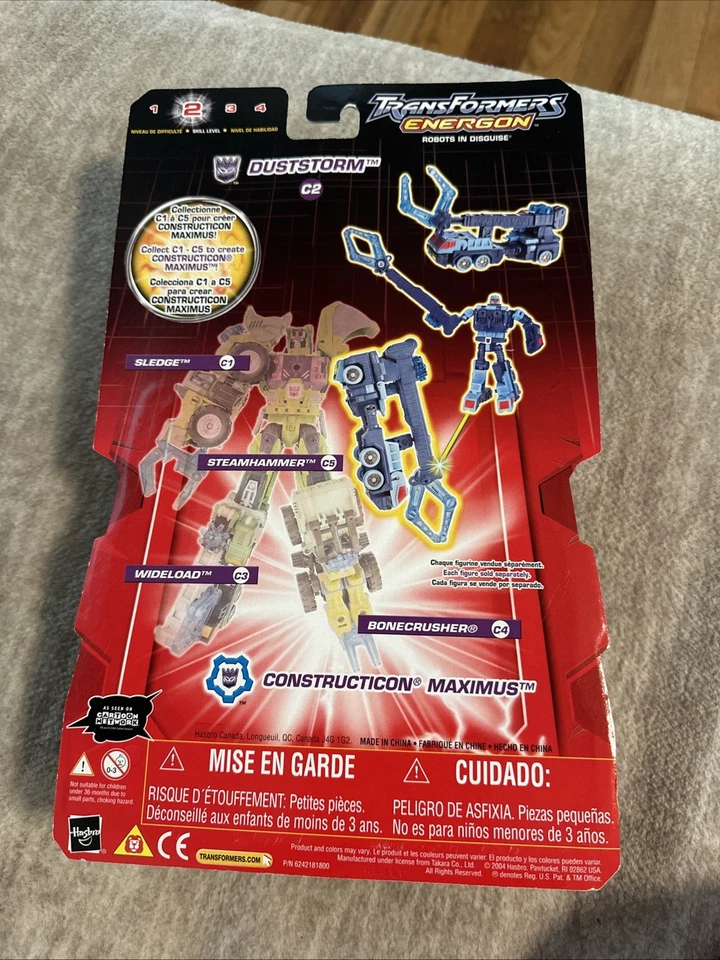 💥Hasbro Transformers Energon Duststorm Robots In Disguise Powerlinx NIB - Image 2 of 3