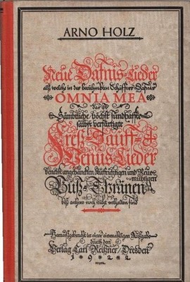 Neue Dafnis-Lieder, alß welche in des berühmbten Schäffers Dafnis Omnia mea das