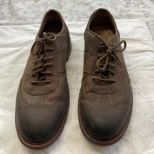 Johnston & Murphy Men's Size 10.5 M Brown Leather Casual Shoes Lace Up
