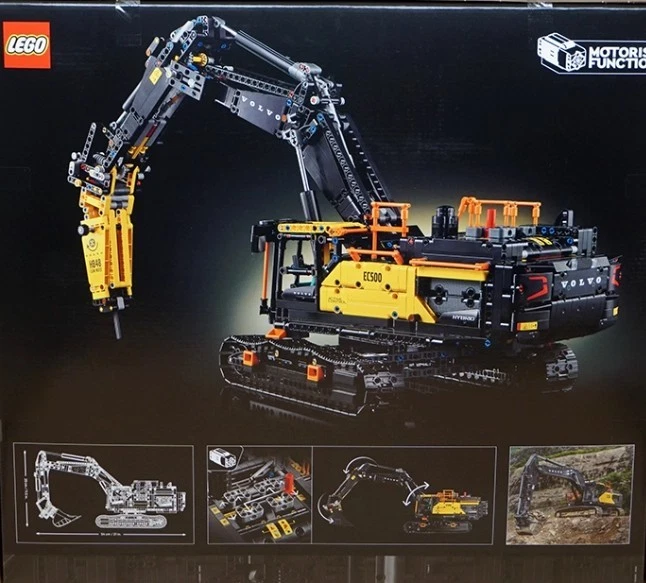 Lego 42215 Volvo EC500 Hybrid Excavator 2359pcs SEALED - Image 2 of 4