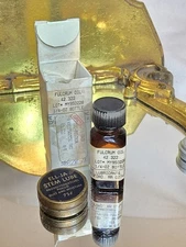 W.F. William Nye & Fulcrum Clock & Watch Oil 42.322-1 NEW w/ RARE STEM LUBE TIN