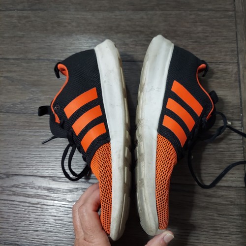 Adidas Men's Size 10 SHW- 675001 Neon Orange/black Stripes Cloudfoam - Picture 2 of 11