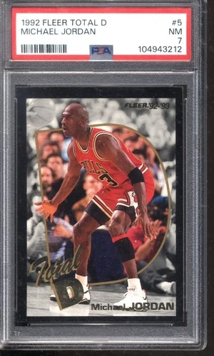 Jordan 1992 Fleer Jordan #5