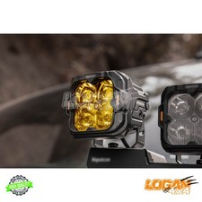 Paire Phare de Travail LED Worklight Rampe Feux Jaune Spot Offroad 40W Auto/Quad