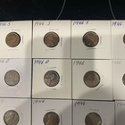 1946 P D S Lincoln Wheat Cent 31 Coin Set — photo 3
