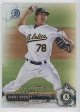 2017 Bowman Chrome Prospects Refractor 399/499 Daniel Gossett #BCP248 4n4
