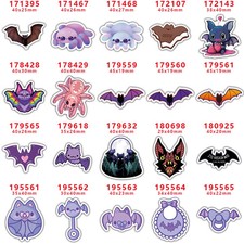 Flatback Resin Halloween Bows Craft Supplies DIY Decor