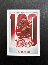 2025-26 Topps NHL Stickers Detroit Red Wings Centennial J.T. Compher #746