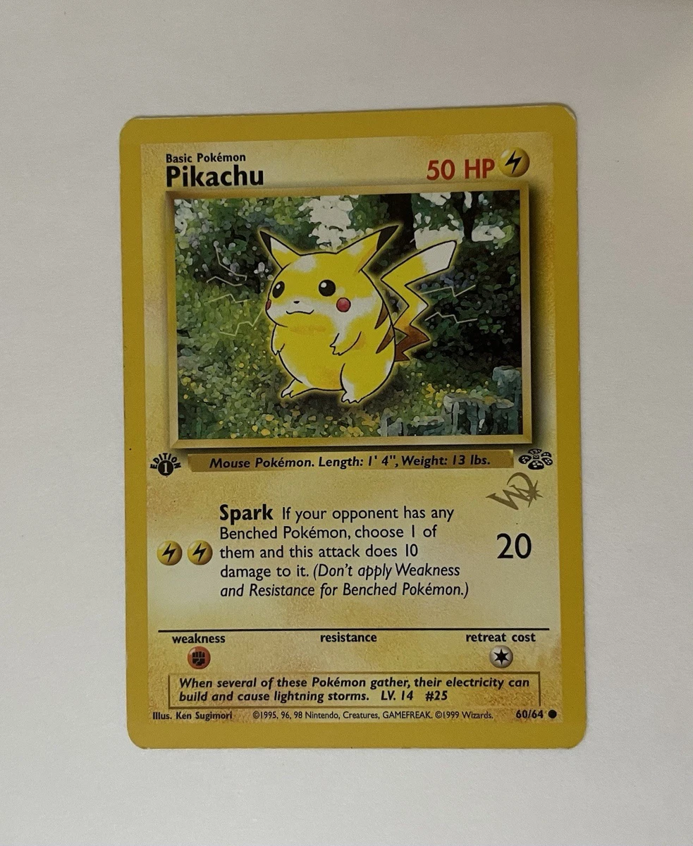 Pokémon Pikachu Pokémon TCG Jungle Individual Collectible Card