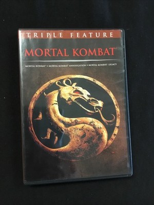 Mortal Kombat Triple Feature (DVD) Mortal Kombat, Annihilation, And Legacy