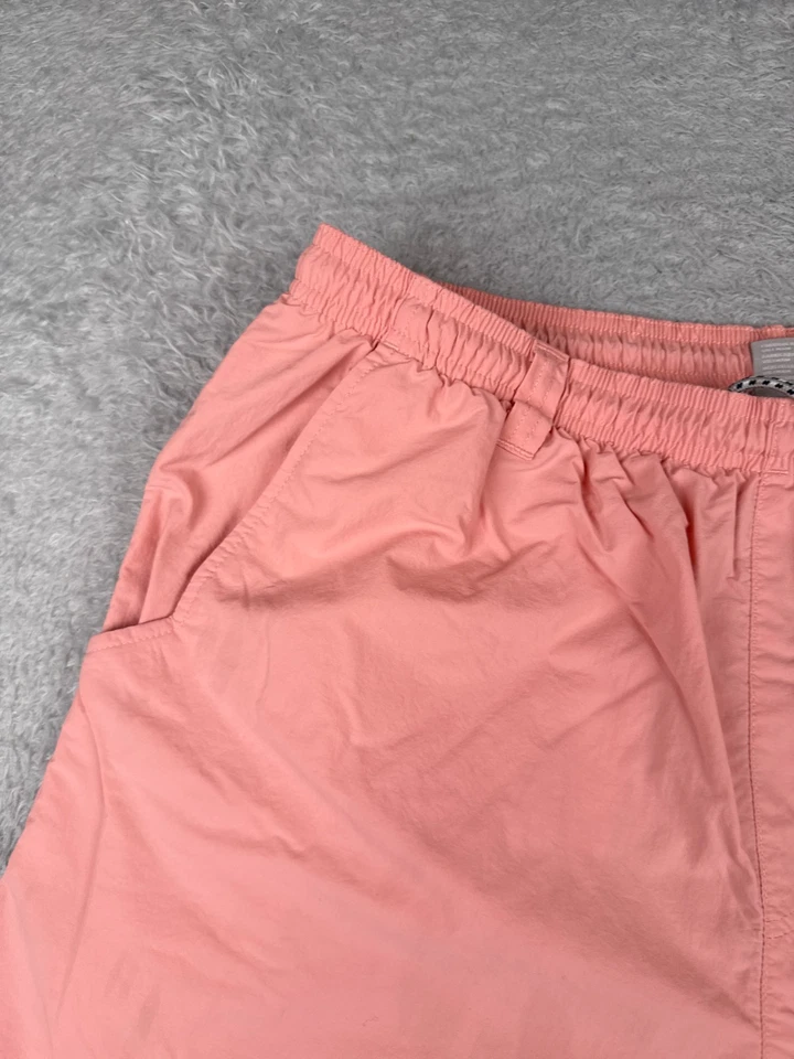 Columbia Shorts Women Large Pink PFG Elastic Omni-Shade Nylon Boating Fishing 6" - Image 4 of 4