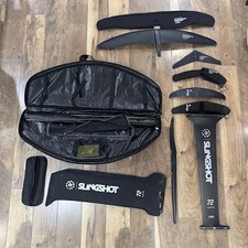 Slingshot Phantasm Surf Foil Used PTM899 w/ 72cm Carbon Mast  two tails