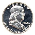 1960 P NGC PF68 White Cameo Proof Franklin Half Dollar 50c PQ GEM PR68 W Cam