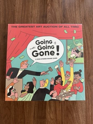 Going Going Gone A High Stakes Art Auction Board Game  By Simon Landrein 2019