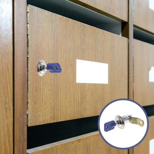  1 Set Cam Lock Set Cabinet Cam Keyed Lock 27 mm verrous de porte pour les - Zdjęcie 2 z 14