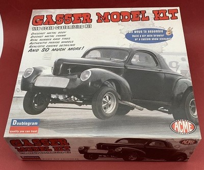 Willys Gasser Model Kit Metal Modellbausatz im Maßstab 1:18 von ACME NEU