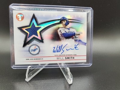2022 Topps Pristine Slice Of A Star Autographed Relic Card Will Smith