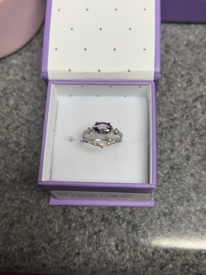 Ryze BTS February size 5 two Rings - Princess Purple .925 Ss 