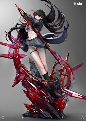 Halo Studio Wuthering Waves Chisa Model PU Pre-order 1/4 Scale Painted H57cm Hot