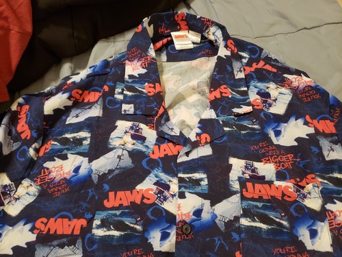 Camisa hawaiana JAWS para hombre, vas a necesitar un barco más grande, rayón talla 3XL - Imagen 2 de 6