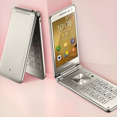Samsung Galaxy Folder G1600 8MP MP3 Dual SIM Flip UNLOCKED LTE 4G Phone A++