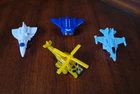 Transformers G1 Micromasters 1989 Vintage Autobot - Air Patrol -  Complete Set