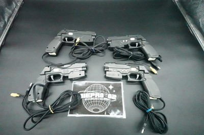 PS2 Guncon 2 set of 4 controller namco sony playstation game Npc-106  games 