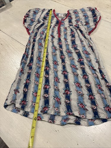 MASIRA garment Girls Dress 4/5 (2) short Sleeve Floral~beautiful - Picture 6 of 16
