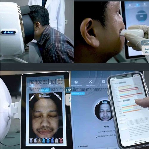 Pro Dermatologia Face 3D Facial Skin Analyzer Scanner Machine Salon Spa Analysis - Picture 7 of 17