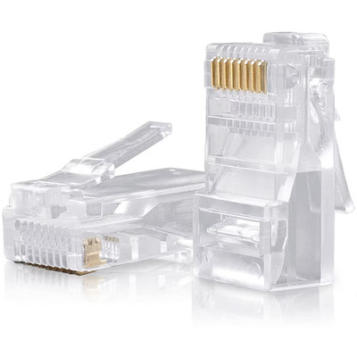 RJ45 Connectors, Cat6 Connector Cat5E Connectors Cat5 Connectors RJ45 Ends Ether