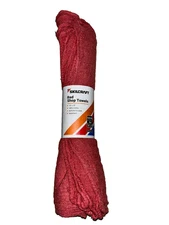Lot 12 Skilcraft Red Cloth Shop Towels 15" x 15" 100% Cotton Durable/Absorbent