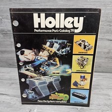 Holley Performance Parts Catalog 1979 Vintage Automotive Parts Reference