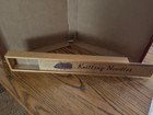 WOOD BOX KNITTING NEEDLE HOLDER — photo 4
