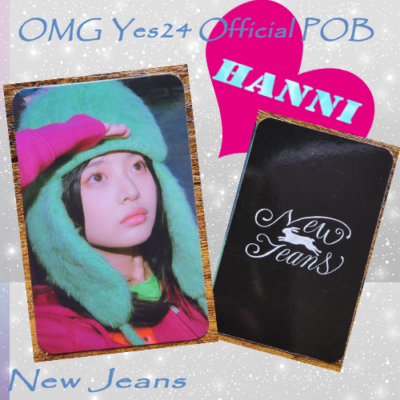 HANNI NewJeans 'OMG' Official YES24 POB Limited PC Photocard K-pop