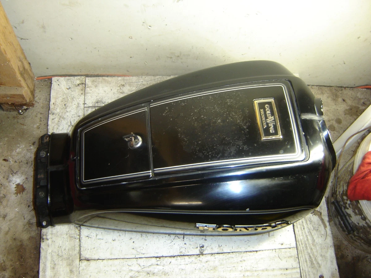 1980 HONDA GOLDWING GL1100 FAKE FALSE GAS FUEL TANK BLACK COMPLETE