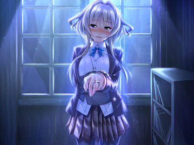 Anime girls piromizu pov amakano long hair heterochromia Playmat Game Mat Desk