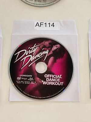 Dirty Dancing Official Dance Workout  DVD DISC ONLY. No Case No Tracking #AF114