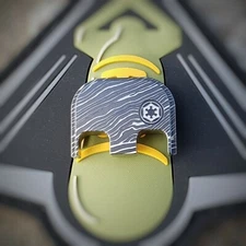Titanium Glock Back Plate Gen 1-5 - Beskar V2