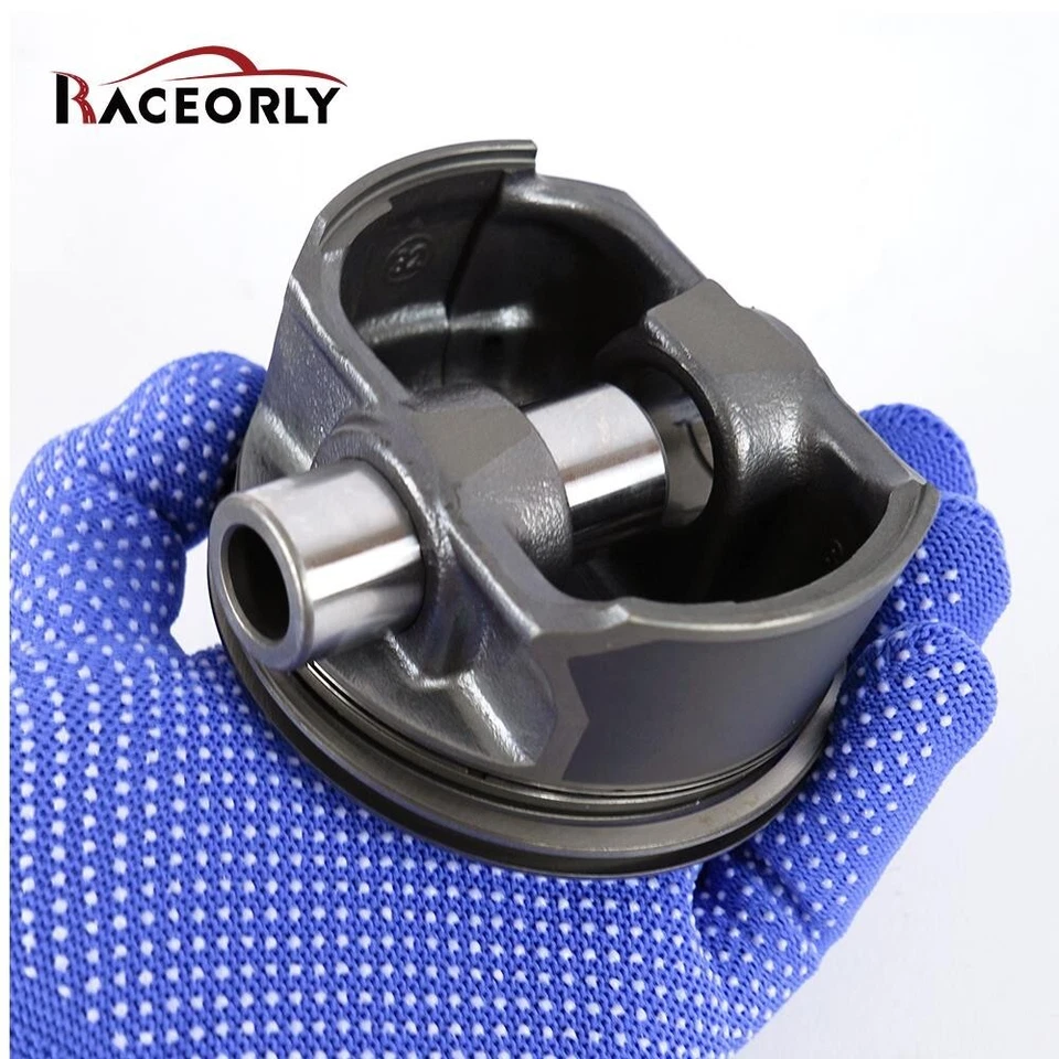 RACEORLY Pistons Rings STD For BMW 330i 530i X5 Z4 E46 E53 E60 E85 M54B30 3.0 - Image 3 of 4