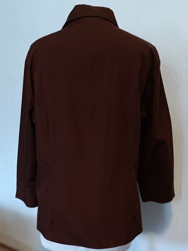 Bluse Gr.42, braun, LA CARA - Bild 5 von 6