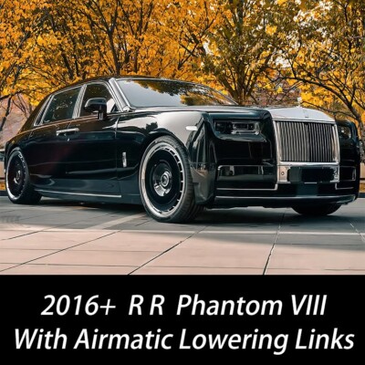 For 2016+ Rolls Royce Phantom VIII Air Suspension Lowering Links Kit Module Rods