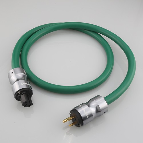 Cable de alimentación Audiophile 7N enchapado en oro EE. UU. UE Altavoz DVD Cable principal - Imagen 4 de 8