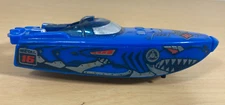 Zuru Robo Alive Boats Series 1 water activated Robotic Boat blue Tiger Shark