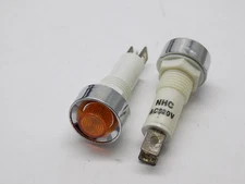 1x NHC 220V Indicator Lamp Orange