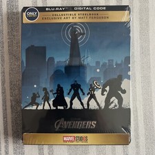 AVENGERS Steelbook Blu-Ray, Limited Edition BEST BUY Exclusive NEW 