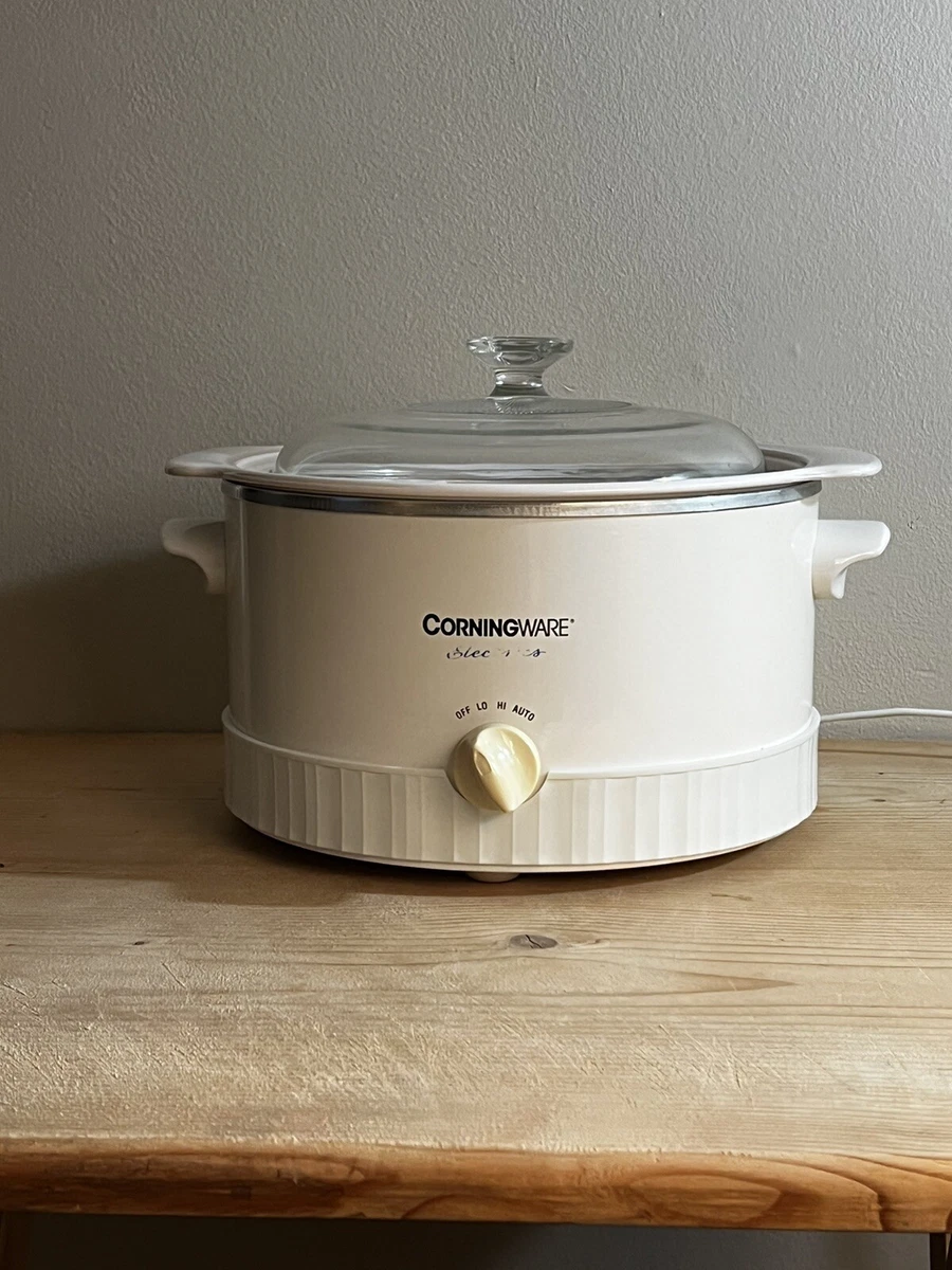 VTG CorningWare Electrics 4 QT Slow Cooker SC-3544 Crock Pot