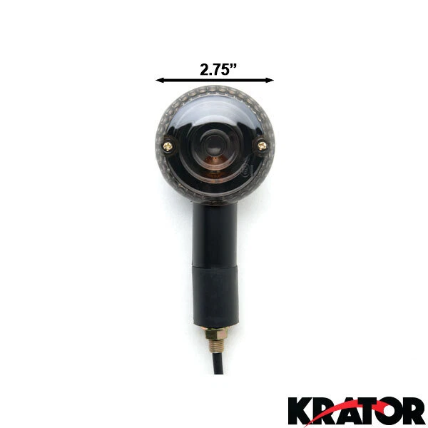 4x Luces de señalización de giro redondas para Yamaha TX SR CS YX RD 350 400 500 650 750 Foto 2 de 4