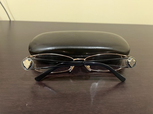 NEW Gucci GG 2824 LTV EYEGLASSES GLASSES FRAMES Gold Navy Blue Ombré 53-15-130 - Picture 12 of 12