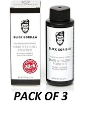 Slick Gorilla Hair Styling  Powder - PACK OF 3