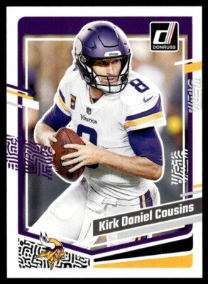 2023 Donruss Full Name Variation Kirk Cousins Minnesota Vikings #197